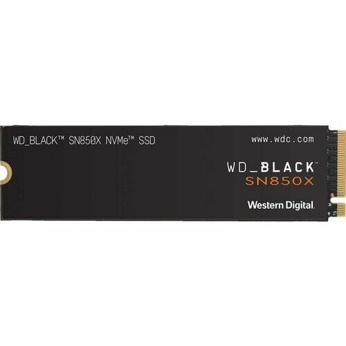 WD Black SN850X 2 TB Solid State Drive M.2 2280 Internal PCI Express NVMe